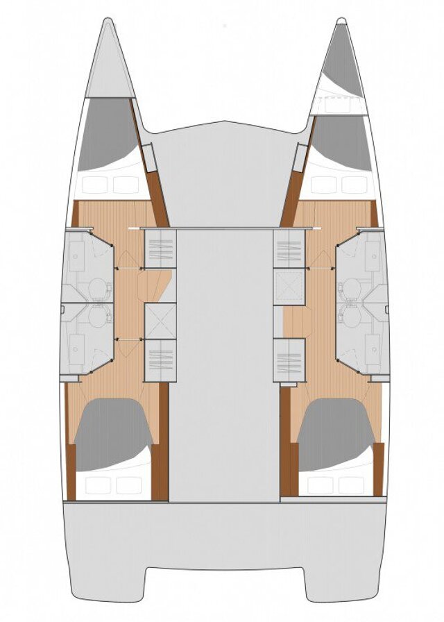 Fountaine Pajot Isla 40 - 4 + 1 cab. Almiriki