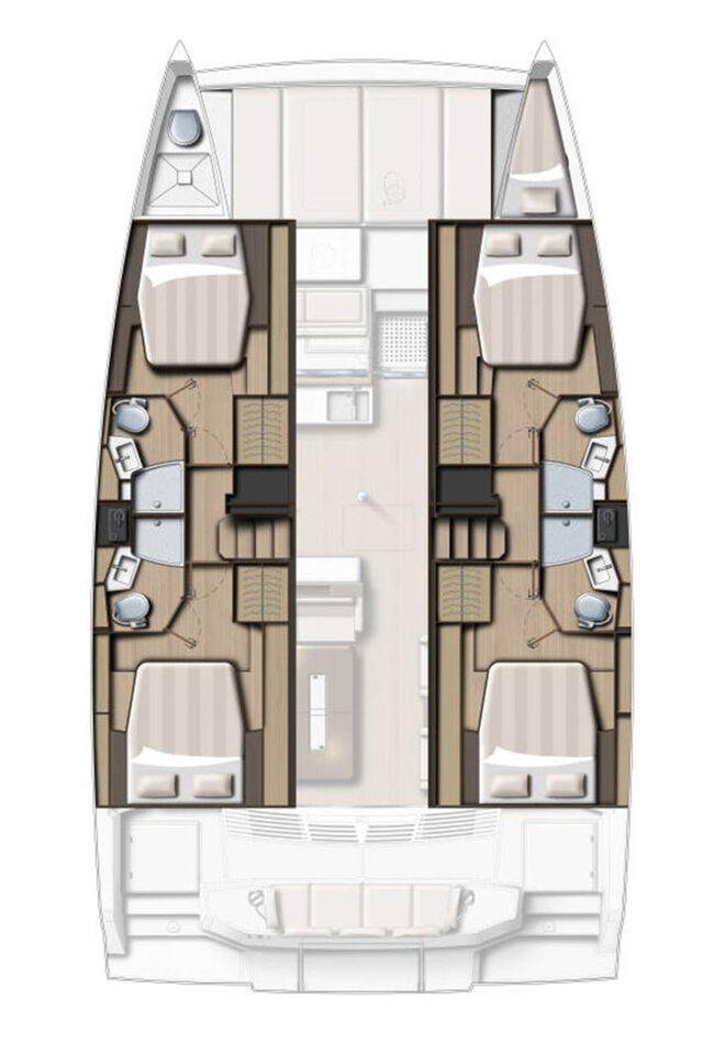 Bali 4.4 - 4 + 1 cab. Beau Loup