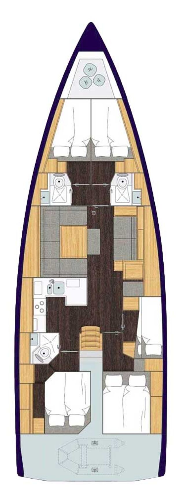 Bavaria C50 - 5 cab. Insomnia