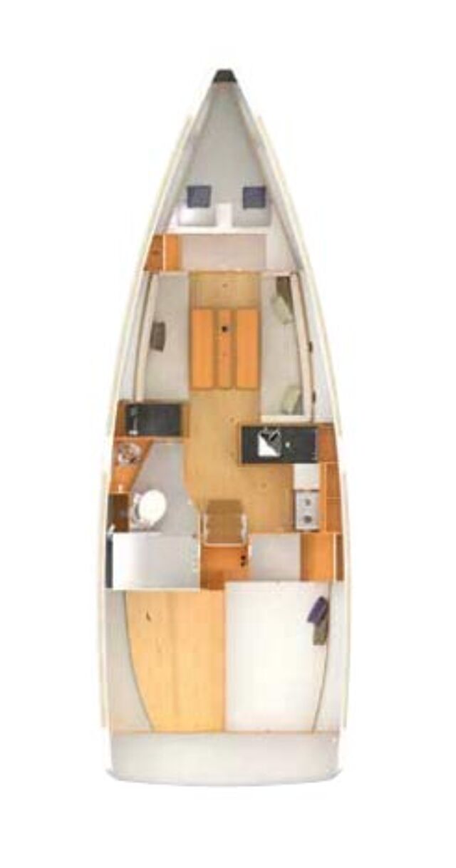 Sun Odyssey 349 - 2 cab. In The Mood