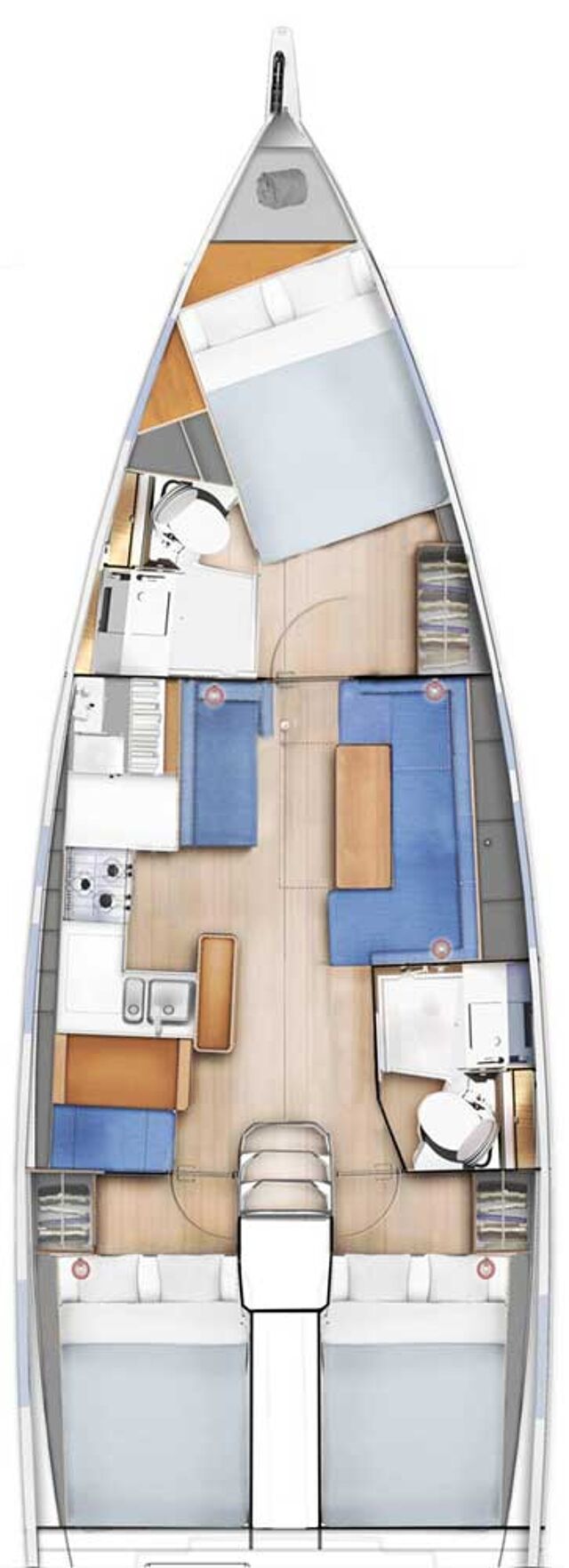 Sun Odyssey 410 - 3 cab. Rocketman
