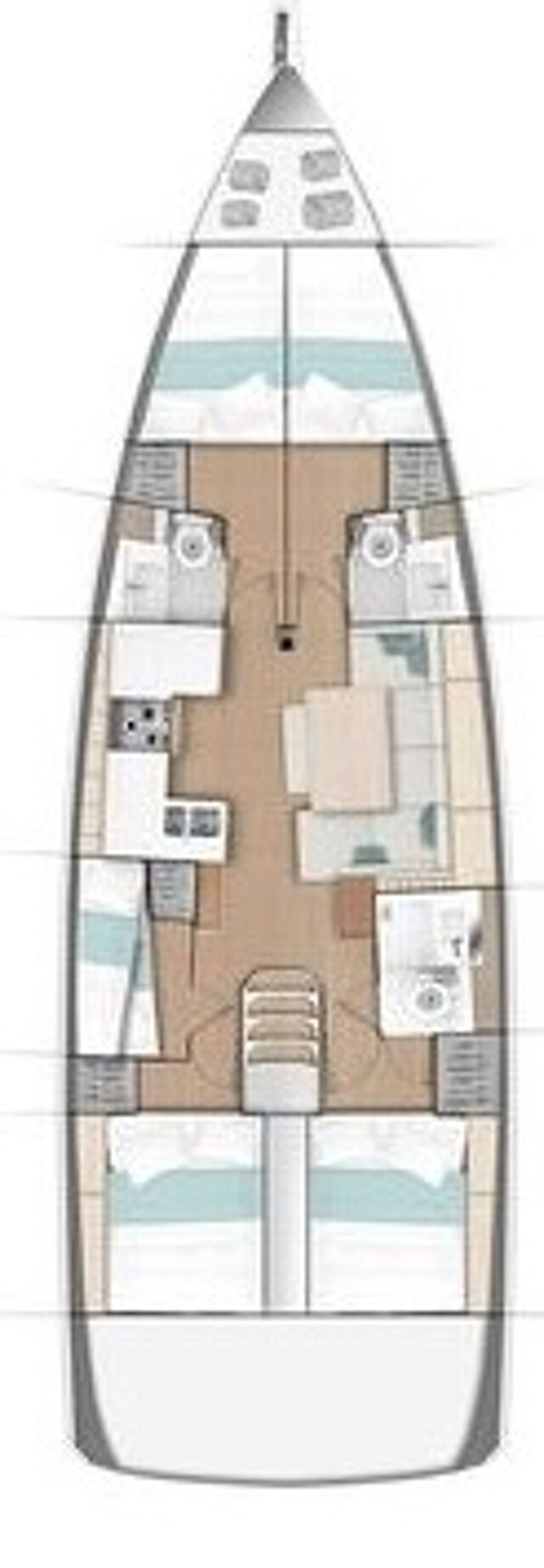 Sun Odyssey 490 - 5 cab. Magellan