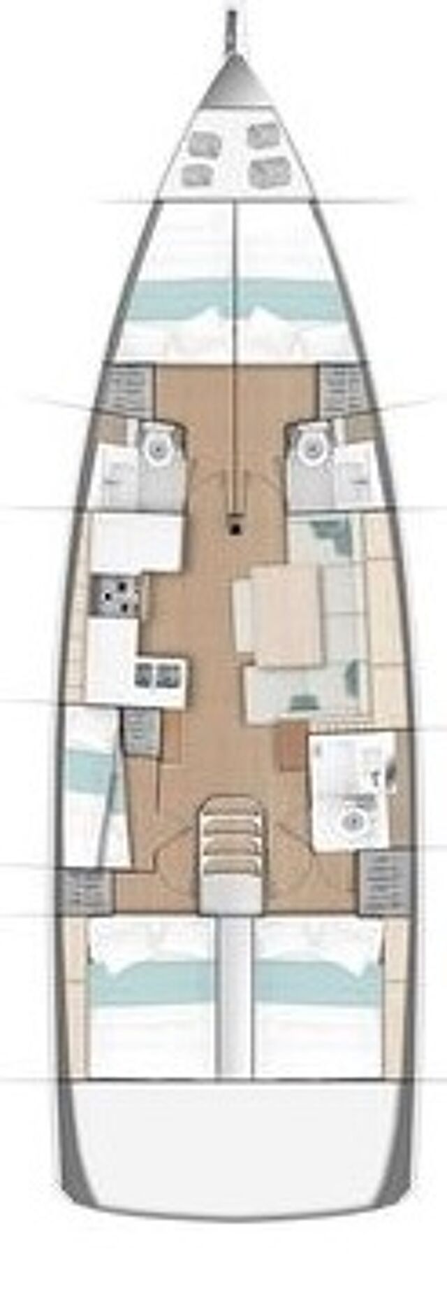 Sun Odyssey 490 - 5 cab. Magellan