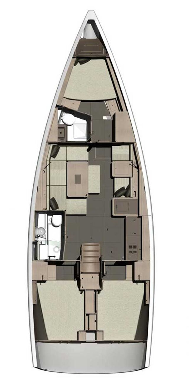 Dufour 412 Blue Sky