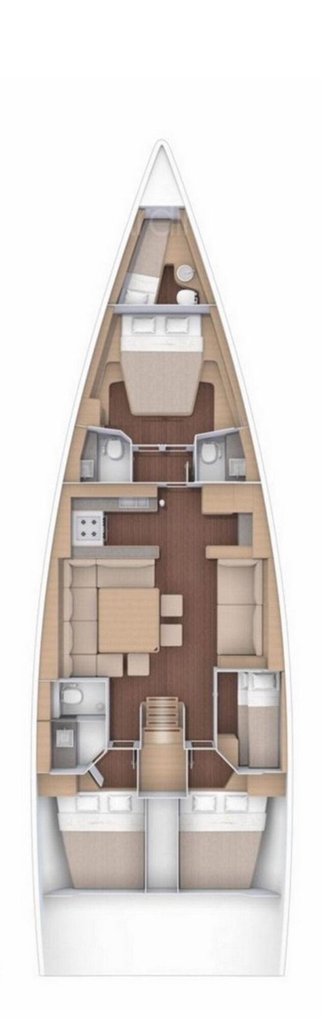 Dufour 56 Exclusive - 4 + 1 cab. Morisia