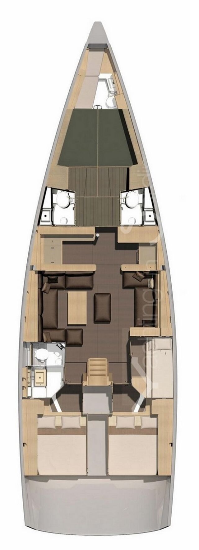 Dufour 56 Exclusive - 5 + 1 cab. Nakupenda