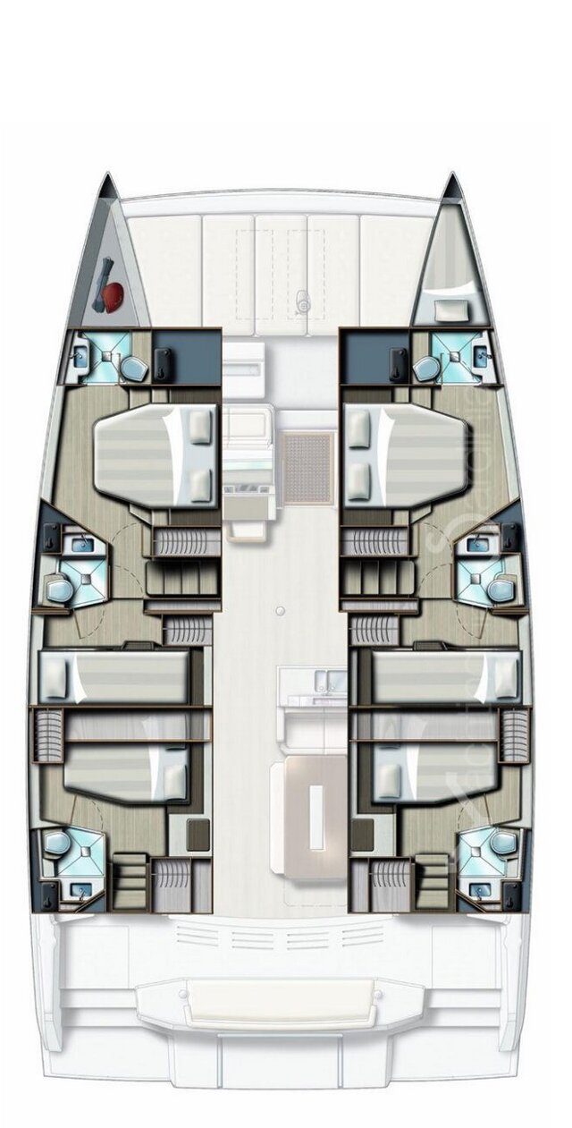 Bali 4.8 - 6 + 1 cab. Steno
