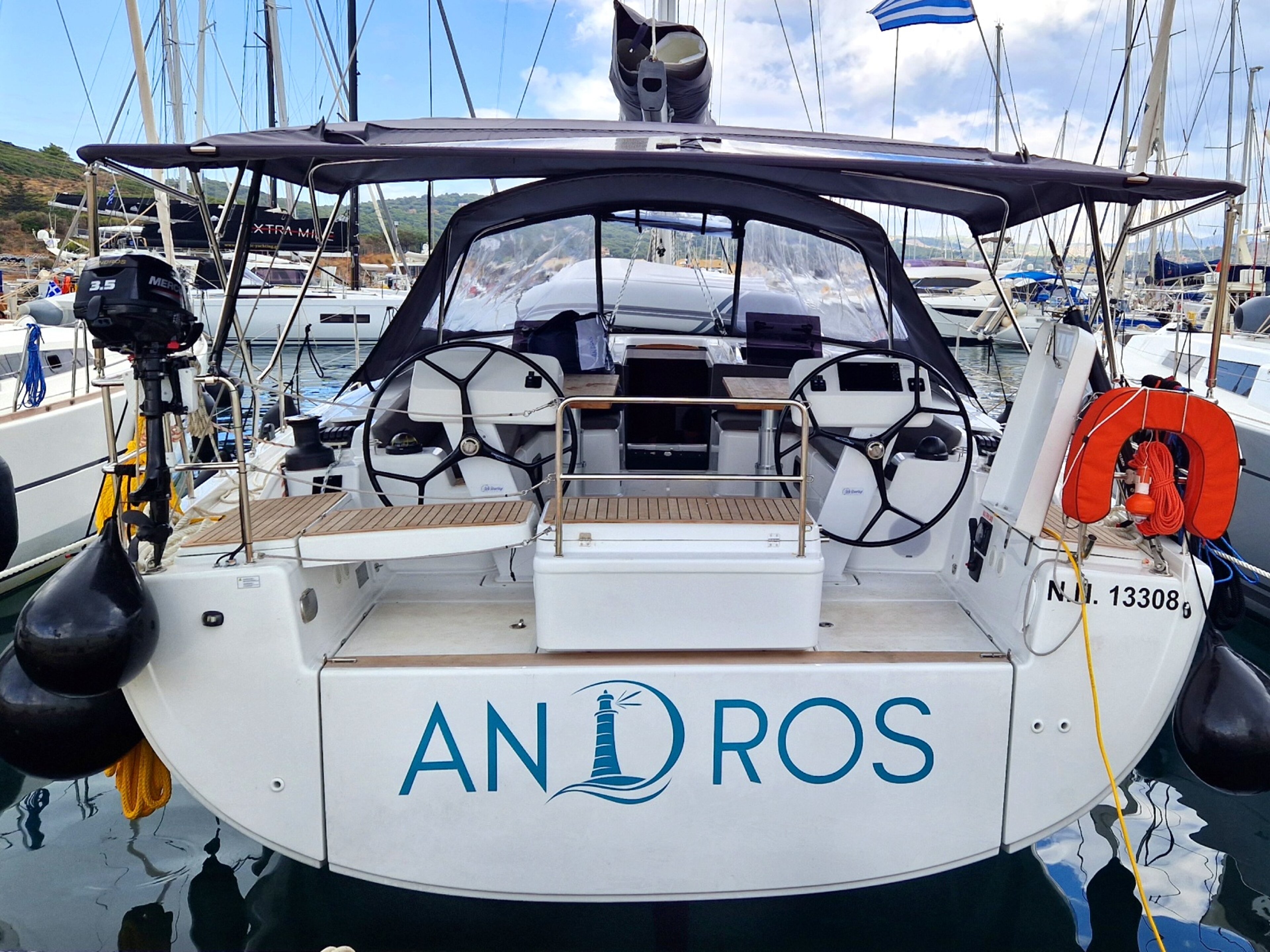 Hanse 508 - 5 + 1 cab. Andros