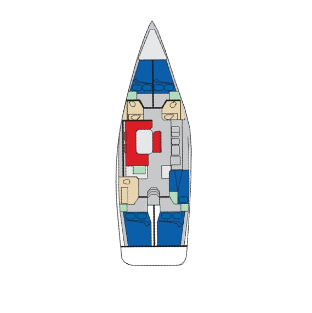 Sun Odyssey 519 - 5 cab. Giovanna