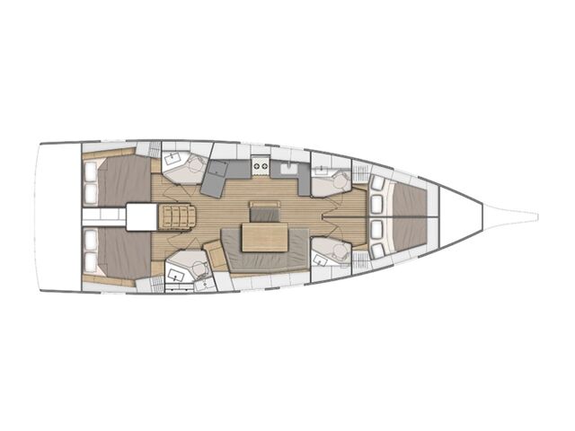 Oceanis 46.1 - 4 cab. WEST
