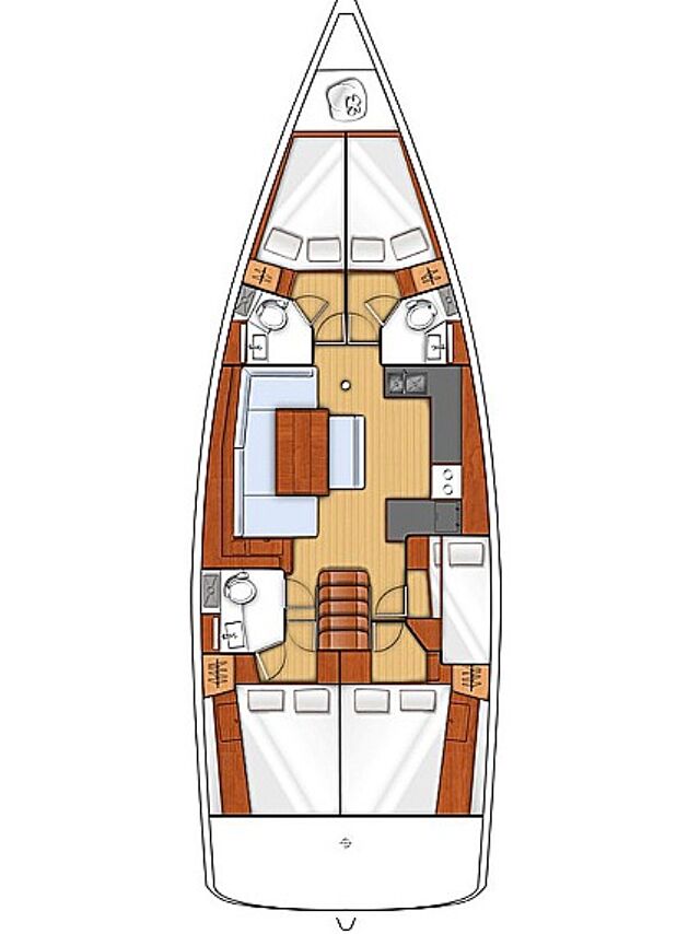 Oceanis 48 - 5 cab. Invictus