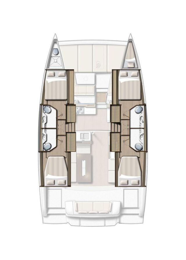 Bali 4.2 - 4 + 1 cab. Sail and Adventure