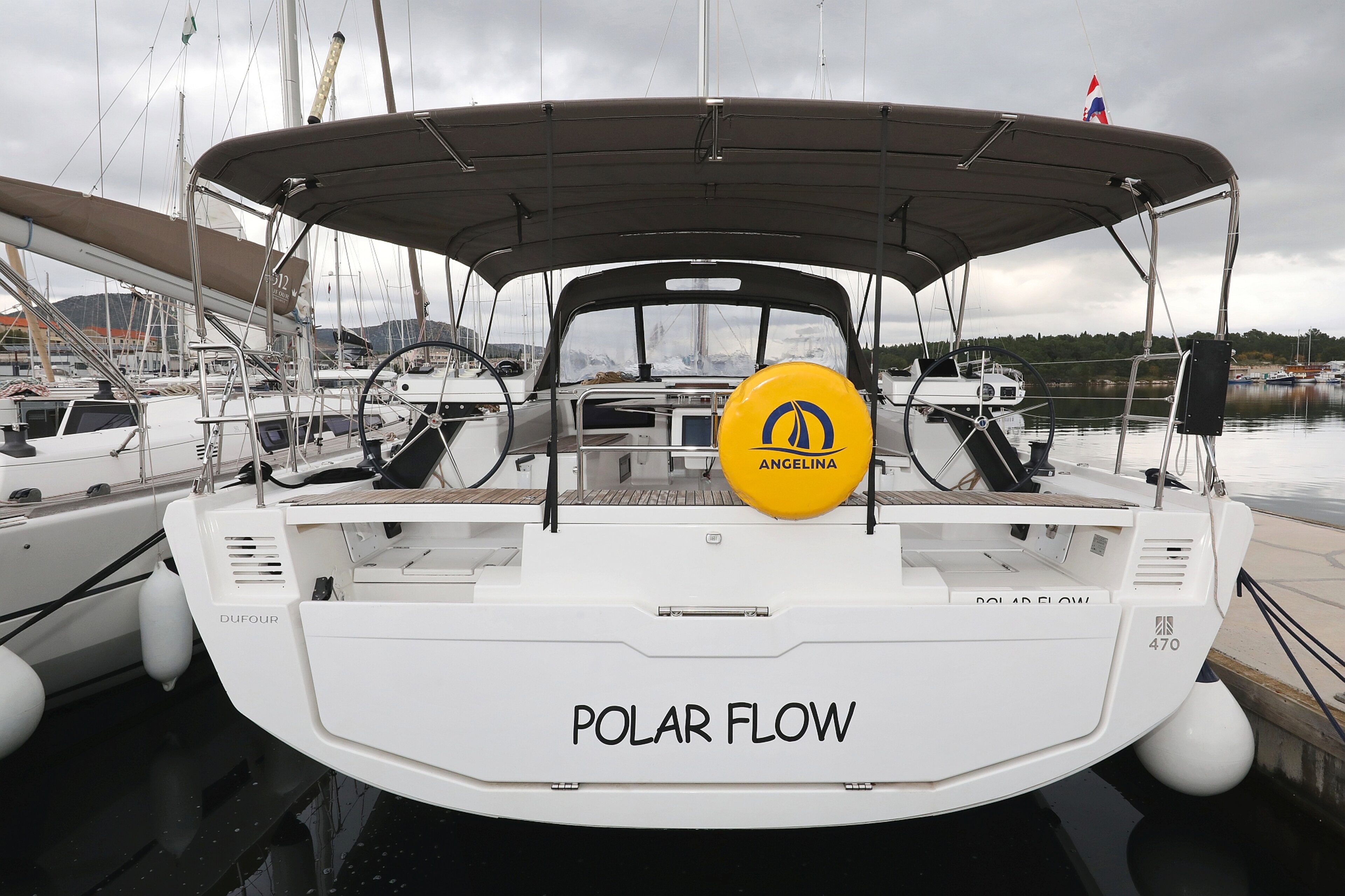 Dufour 470 - 4 cab. Polar Flow