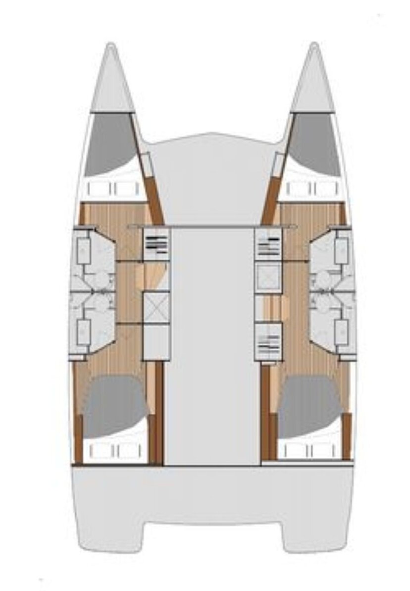 Fountaine Pajot Isla 40 - 4 cab. Island Curtisea