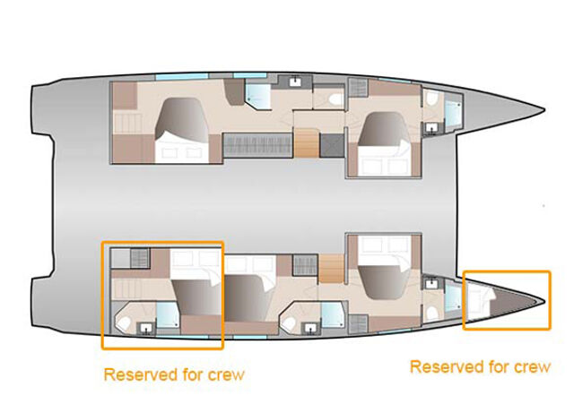 Fountaine Pajot Aura 51 - 5 + 1 cab. Papa Charlie