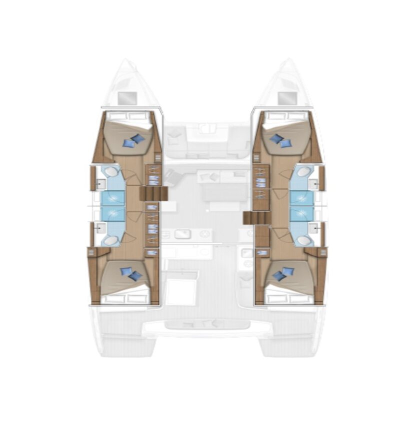 Lagoon 46 - 4 + 1 cab. Eternityx