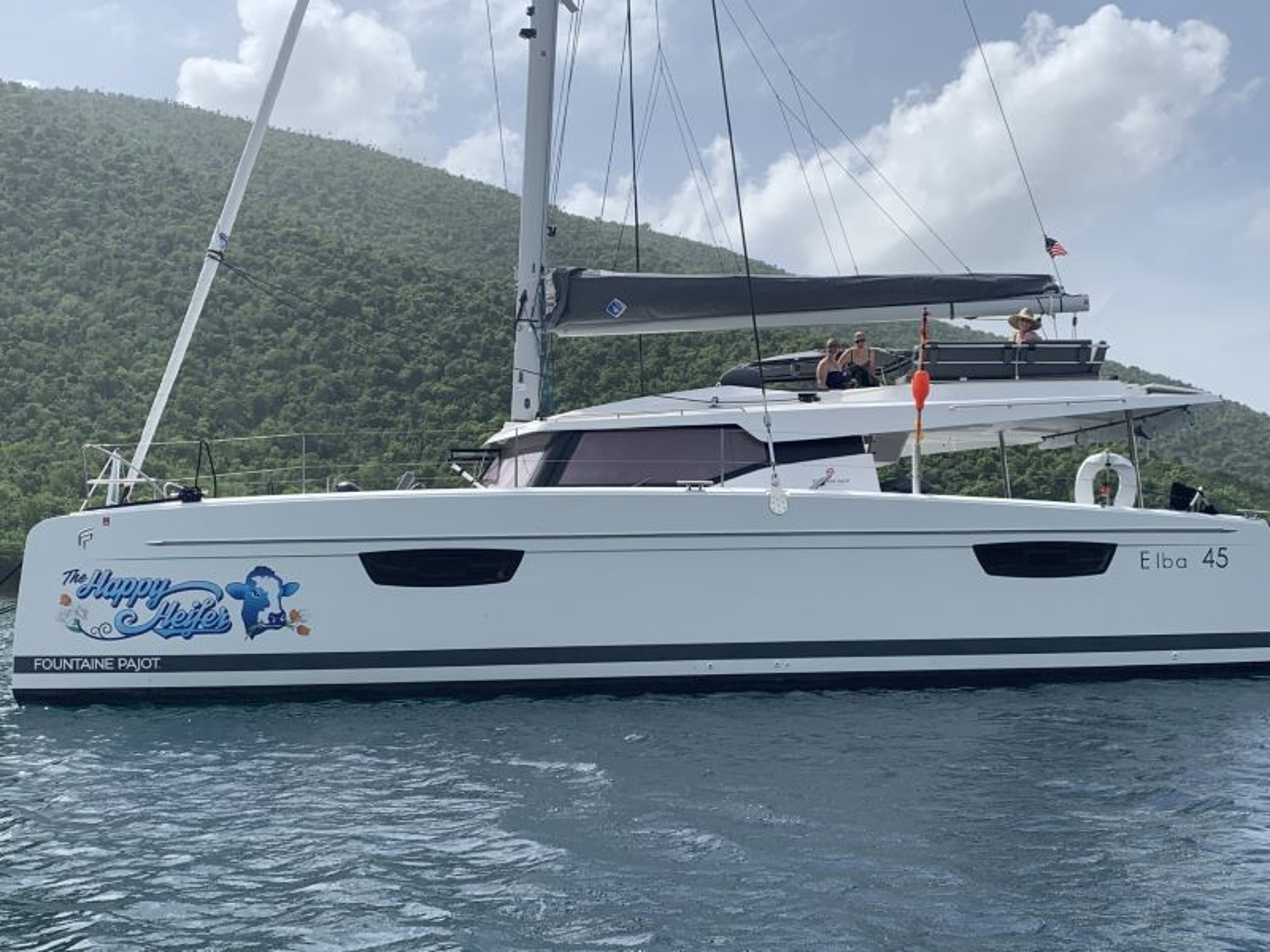 Fountaine Pajot Elba 45 - 4 cab. The Happy Heifer