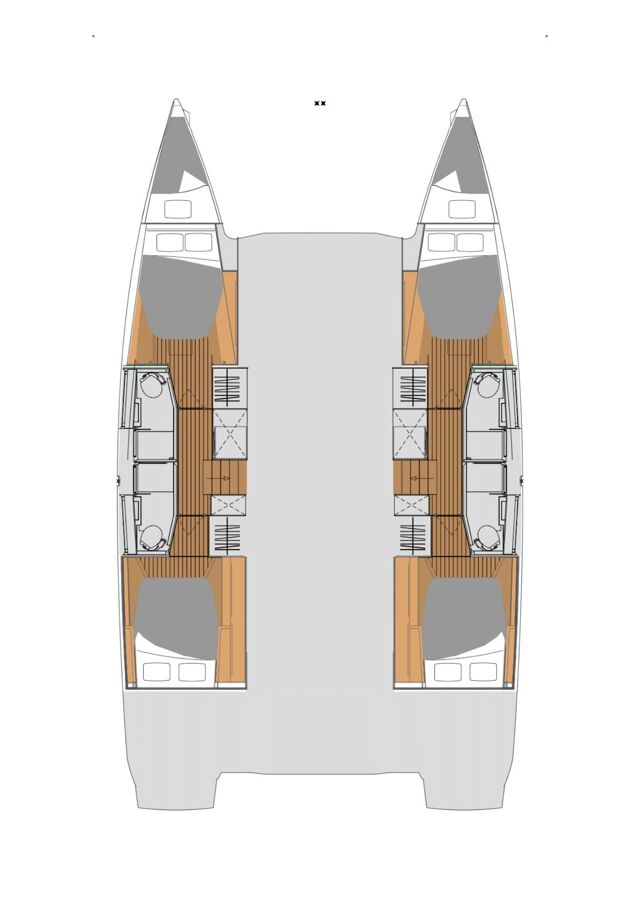Fountaine Pajot Elba 45 - 4 + 2 cab. Shavasan