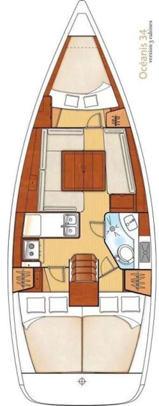 Oceanis 34 Tayrona