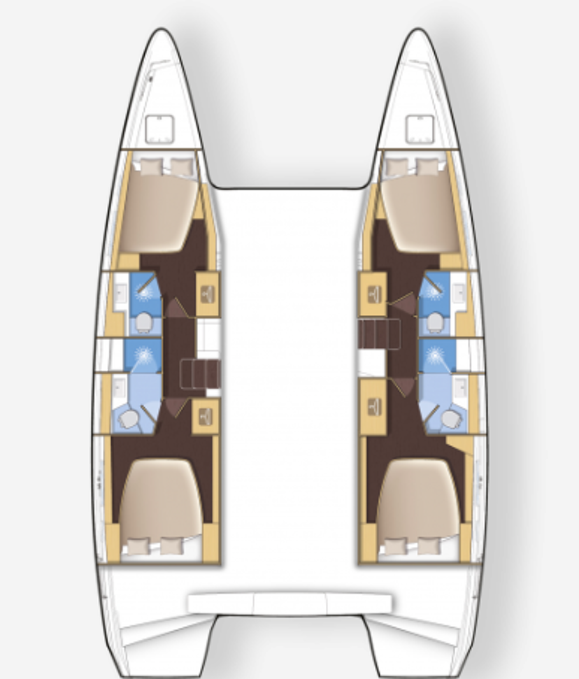 Lagoon 42 - 4 + 2 cab. Ivan Nonno