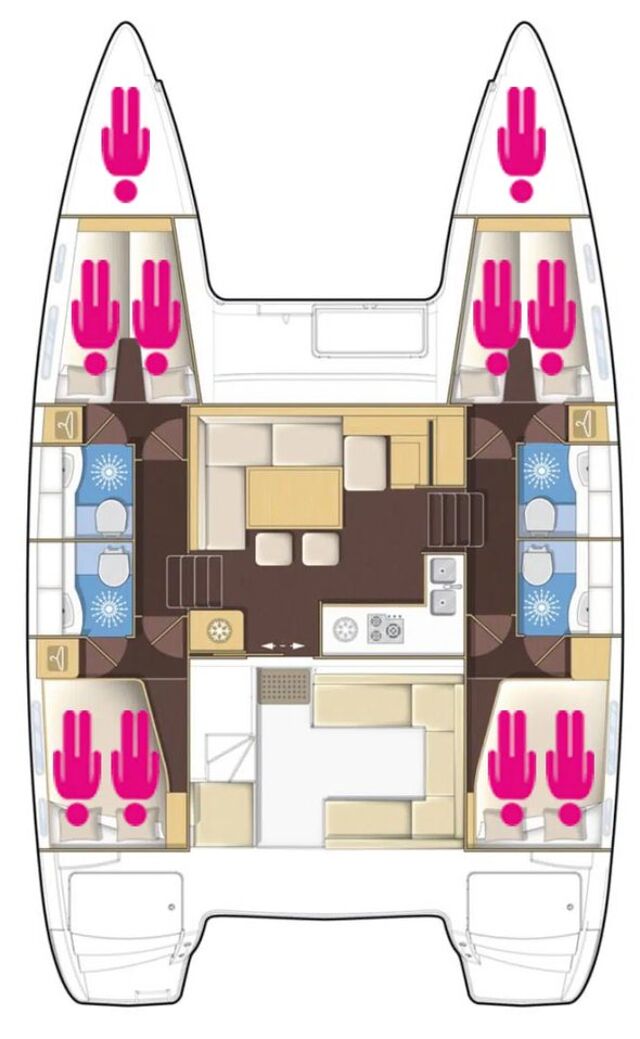 Lagoon 400 - 4 + 2 cab. Tramontana