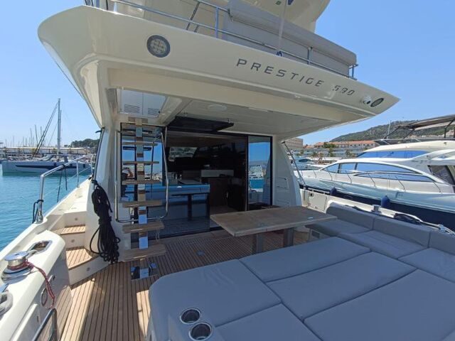 Prestige 590 Flybridge - 3 + 1 cab.	 Tereza