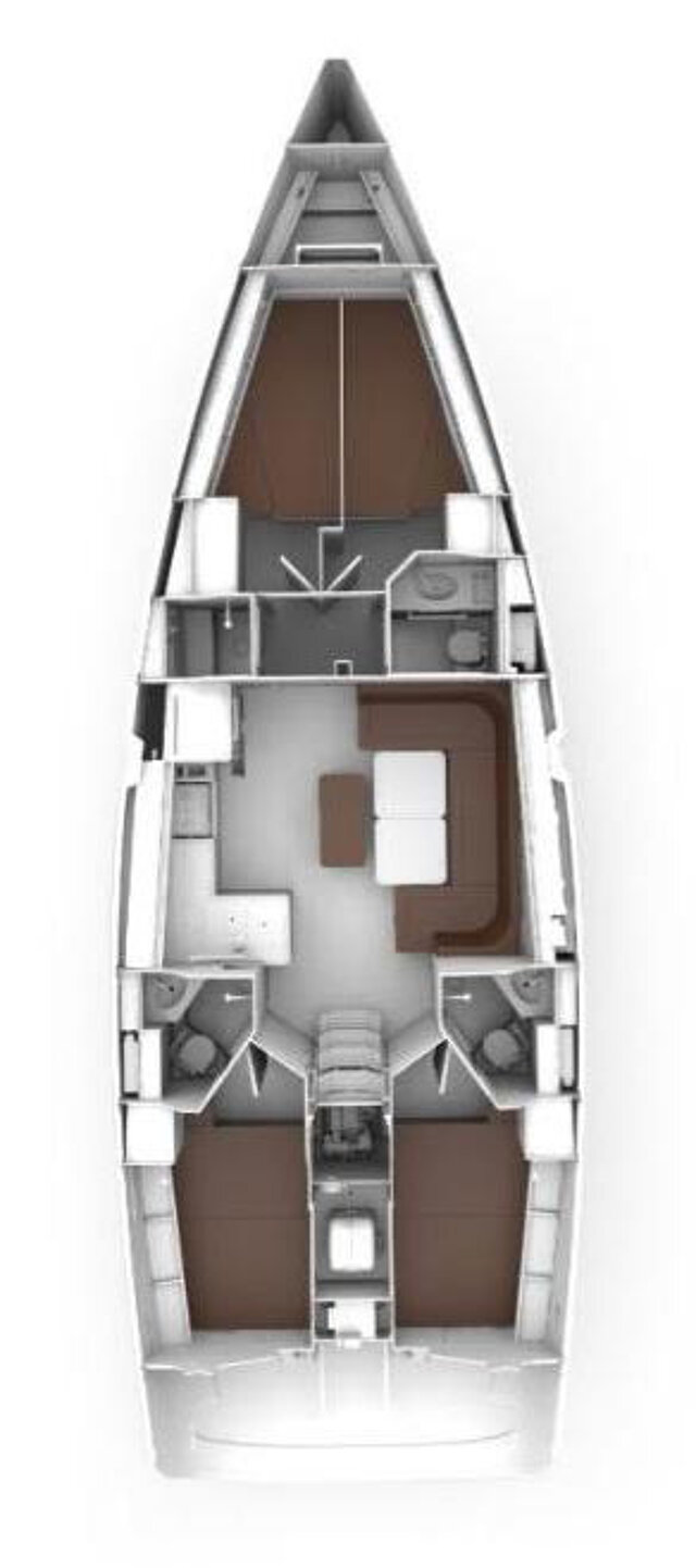 Bavaria Cruiser 46 Style - 4 cab. Casandra
