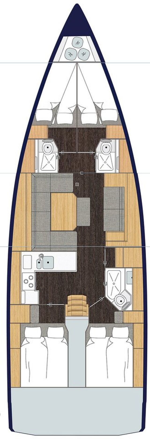 Bavaria C45 - 4 cab. Calypso