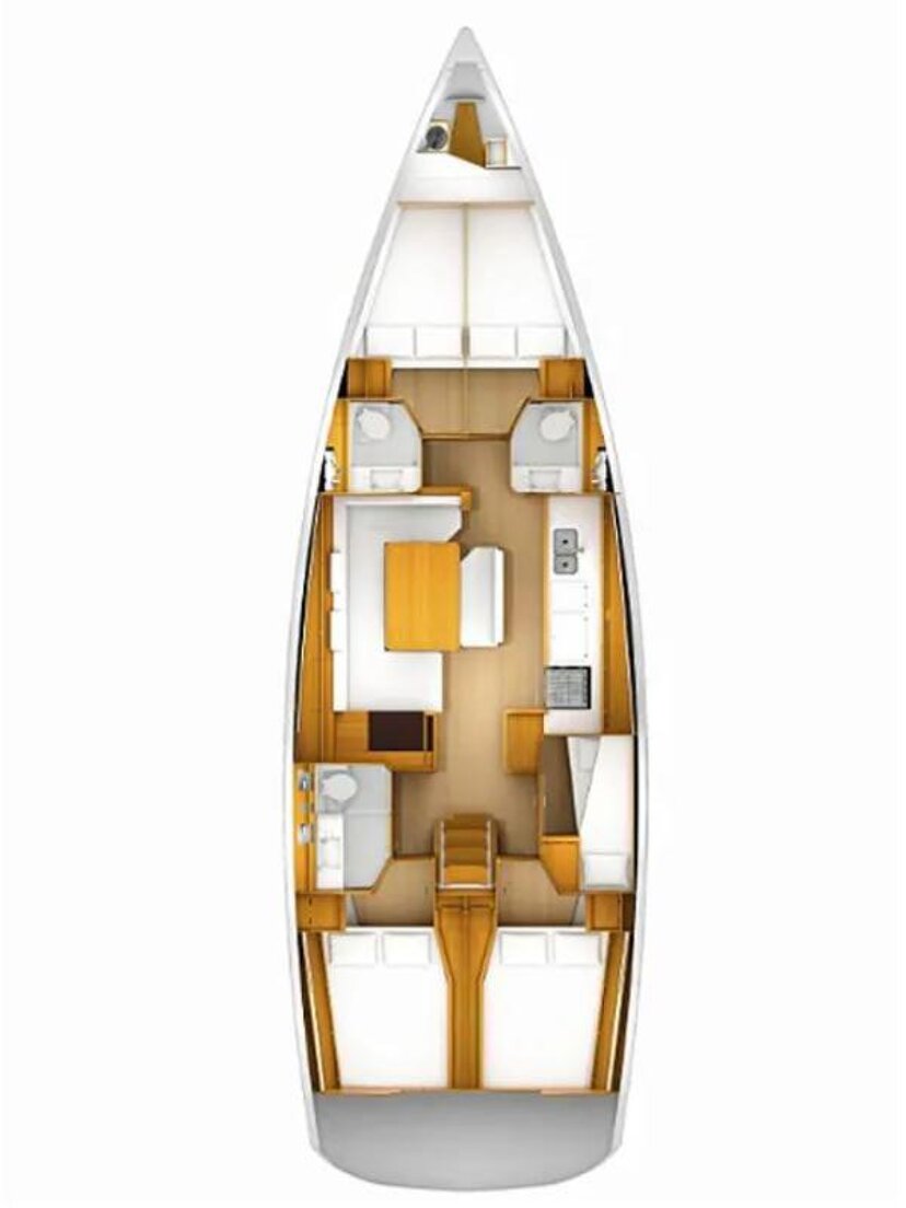 Sun Odyssey 509 - 5 + 1 cab. Evelina