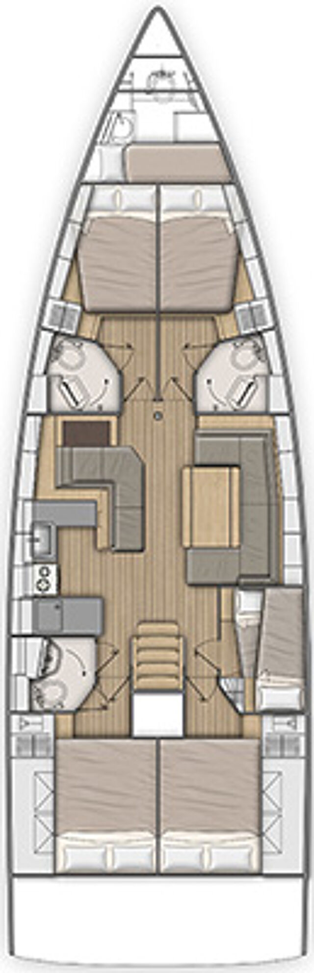 Oceanis 51.1 - 5 + 1 cab. PRESTIGE