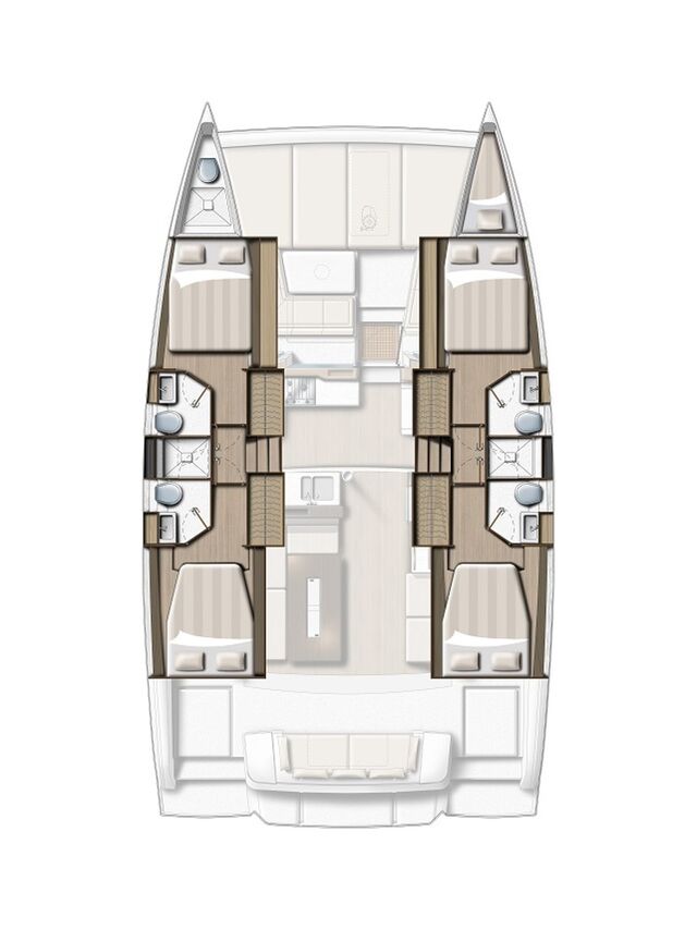 Bali 4.2 - 4 + 1 cab. Tina