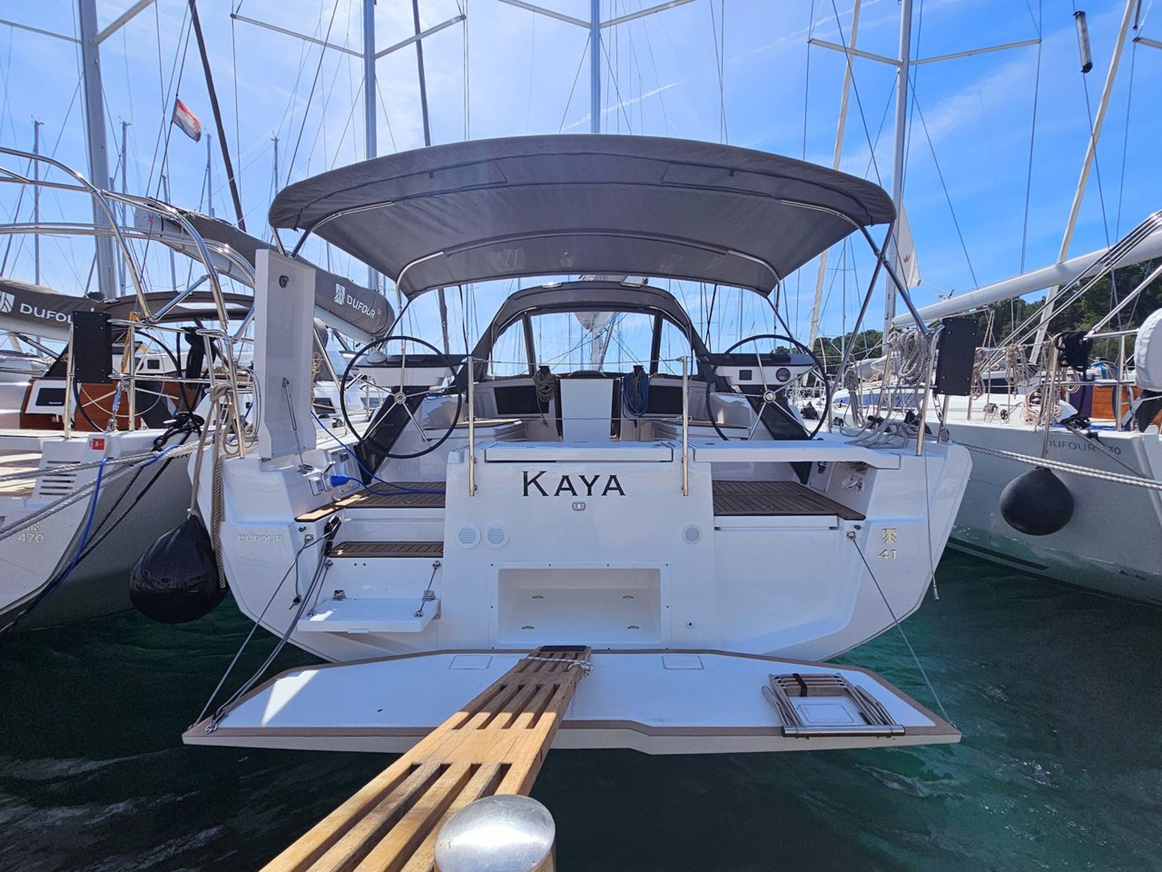 Dufour 41 - 3 cab. Kaya
