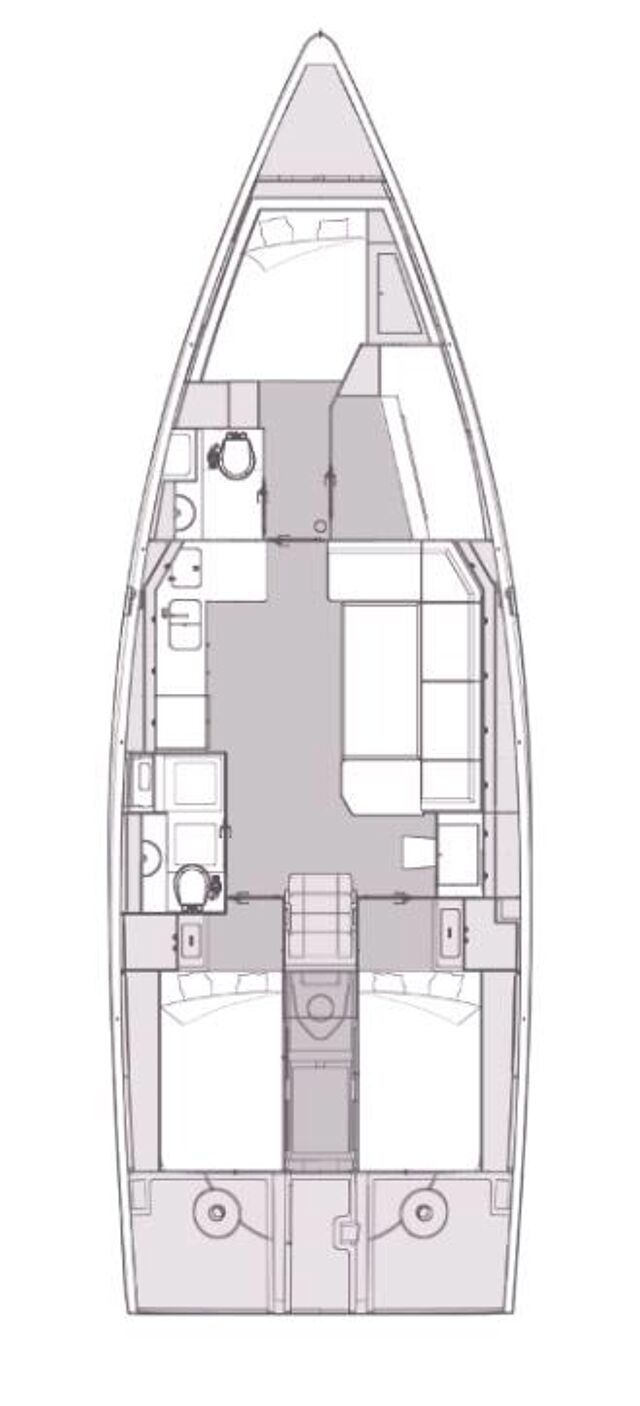 Elan Impression 43 - 4 cab. Alfa One