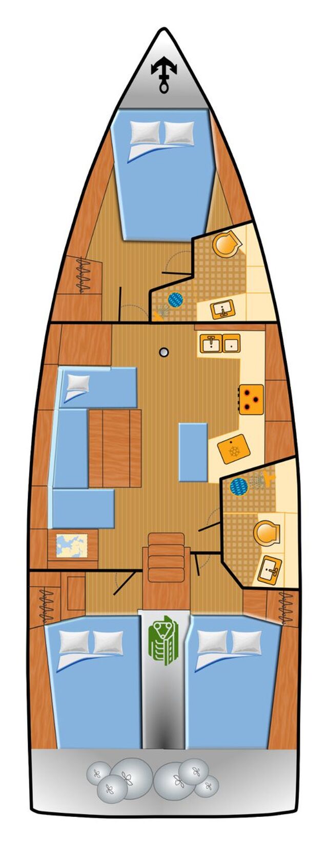 Oceanis 40.1 - 3 cab. Hera