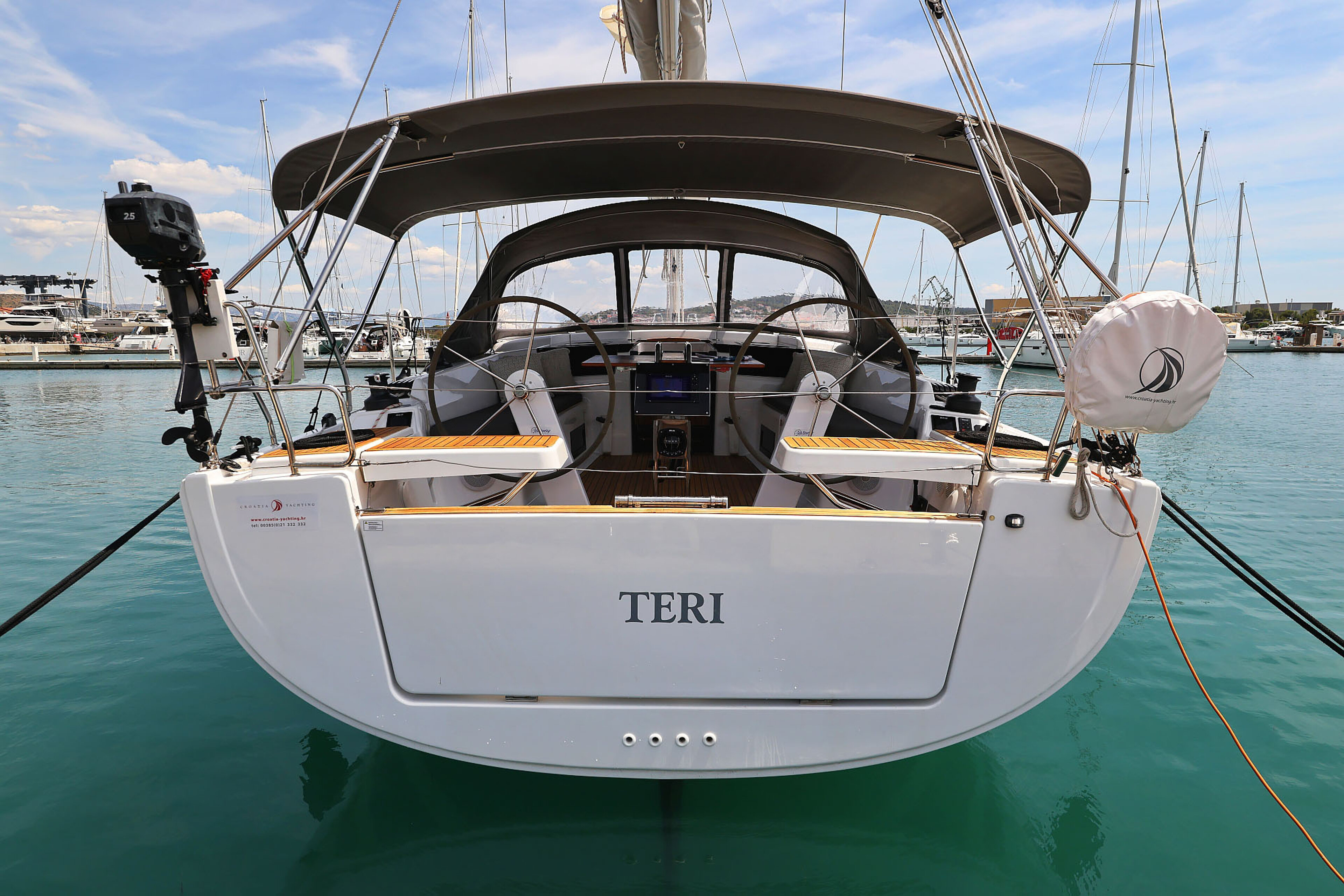 Hanse 418 - 3 cab. Teri