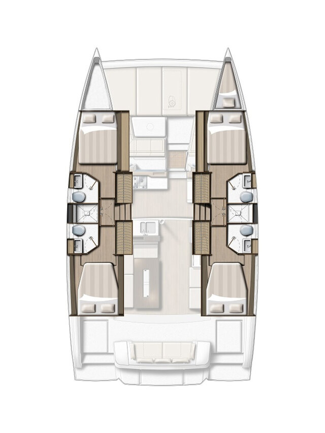Bali 4.2 - 4 + 1 cab. Charmant