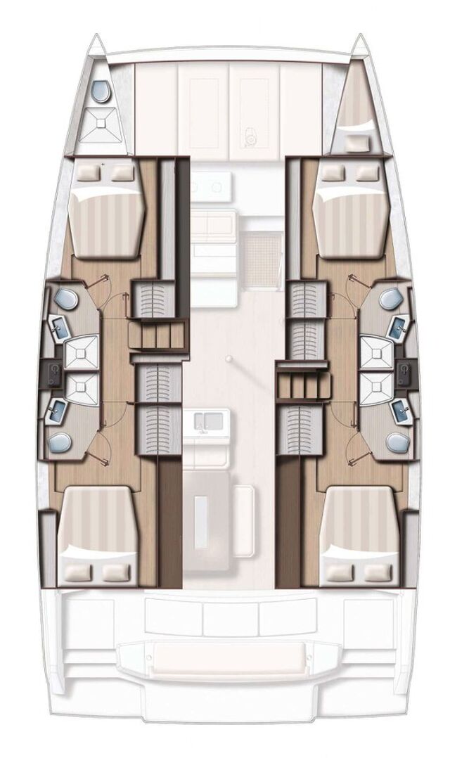 Bali 4.6 - 4 + 1 cab. Moderna
