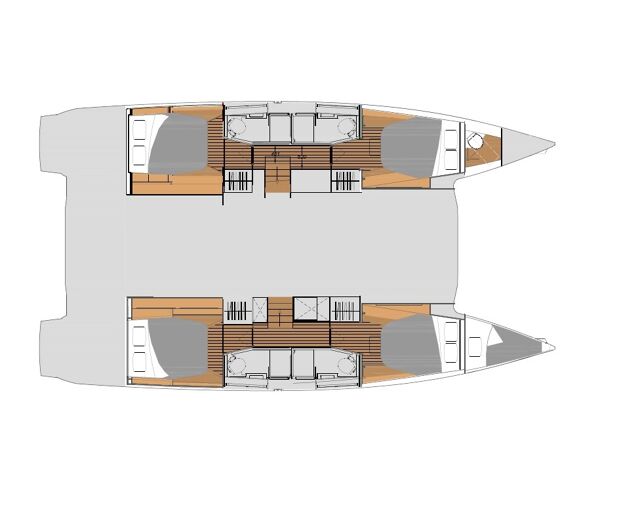 Fountaine Pajot Elba 45 - 5 cab. Adria Blue