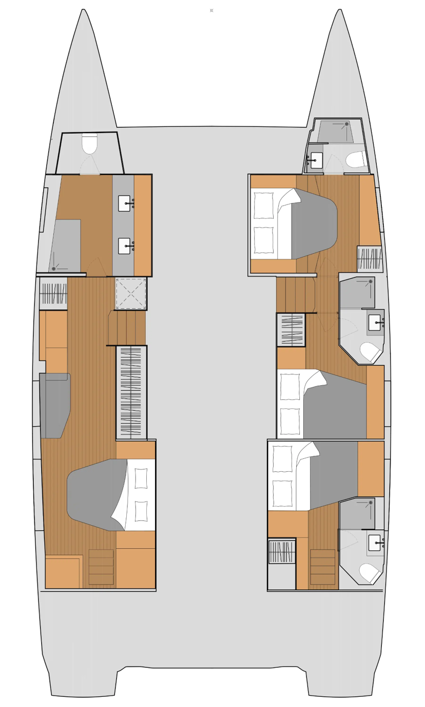 Fountaine Pajot Aura 51 Amajen