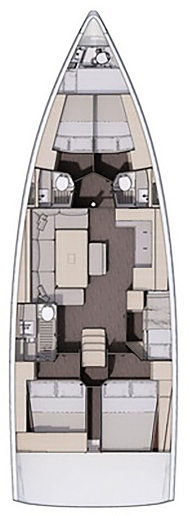 Dufour 470 - 5 + 1 cab. PRESTIGE