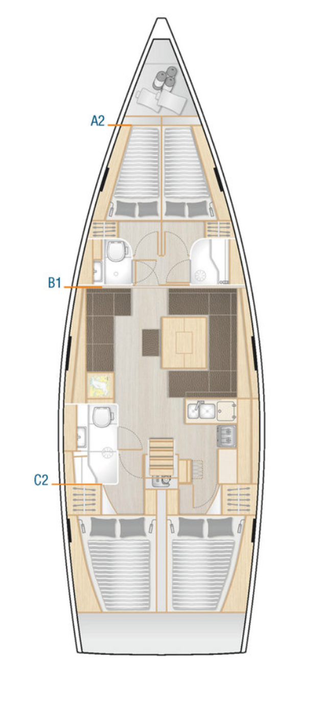 Hanse 458 Meryl