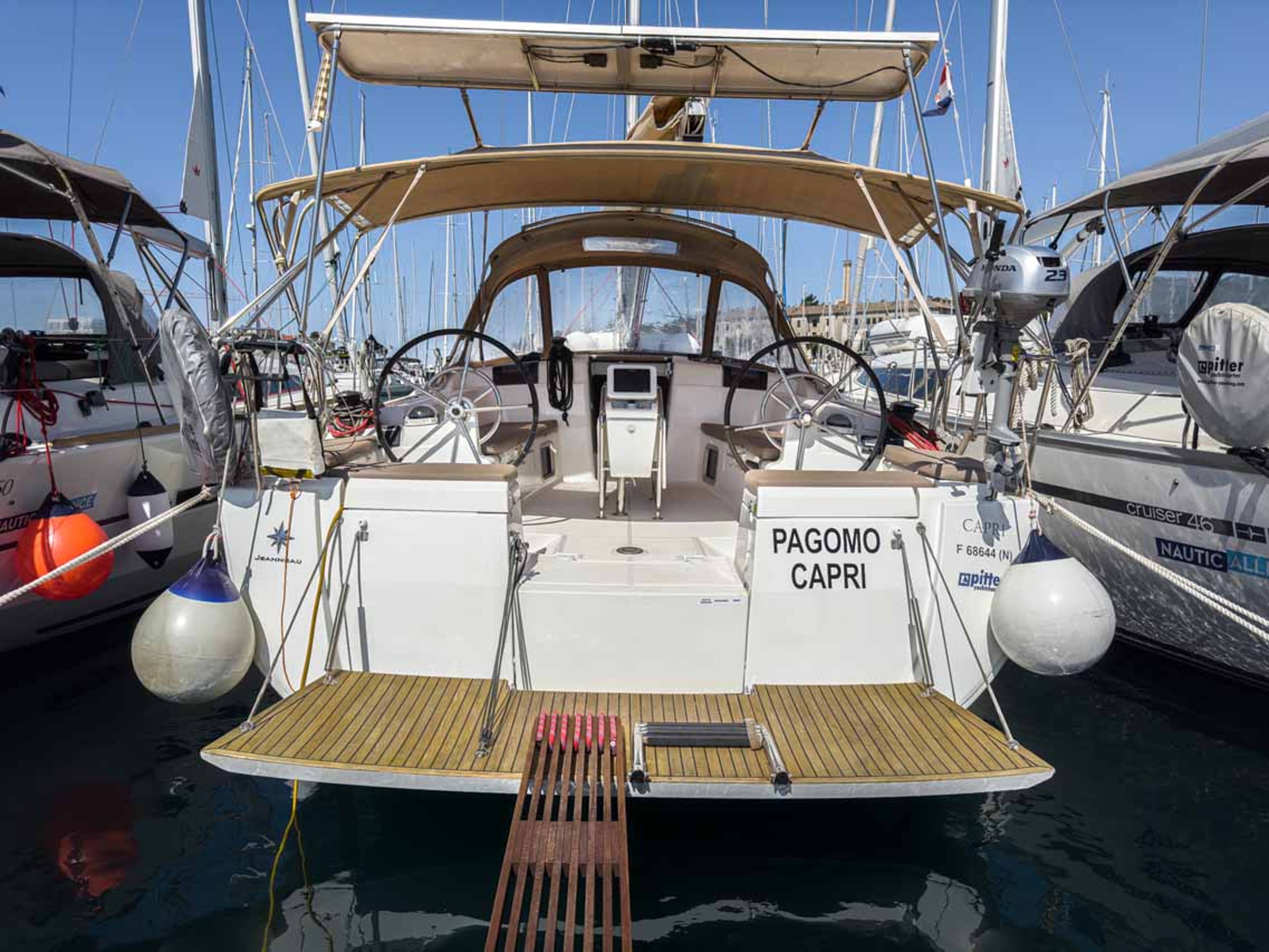 Sun Odyssey 449 Pagomo capri