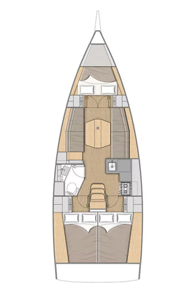 Oceanis 34.1 - 3 cab. ORIONIS