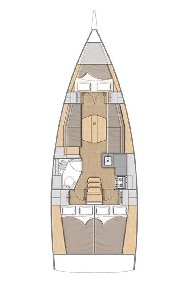 Oceanis 34.1 - 3 cab. ORIONIS