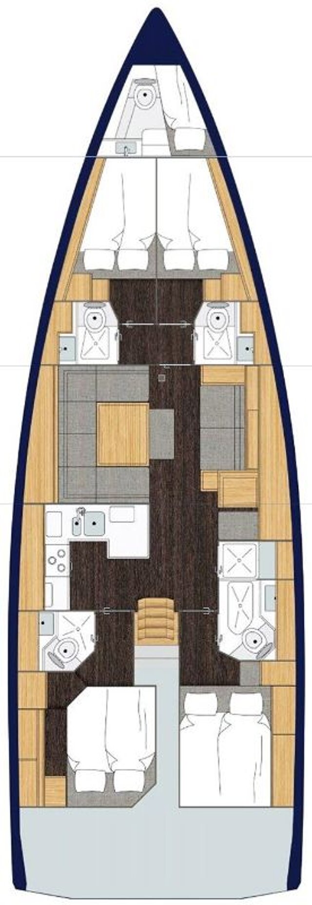 Bavaria C50 Style - 4 + 1 cab. Moya One