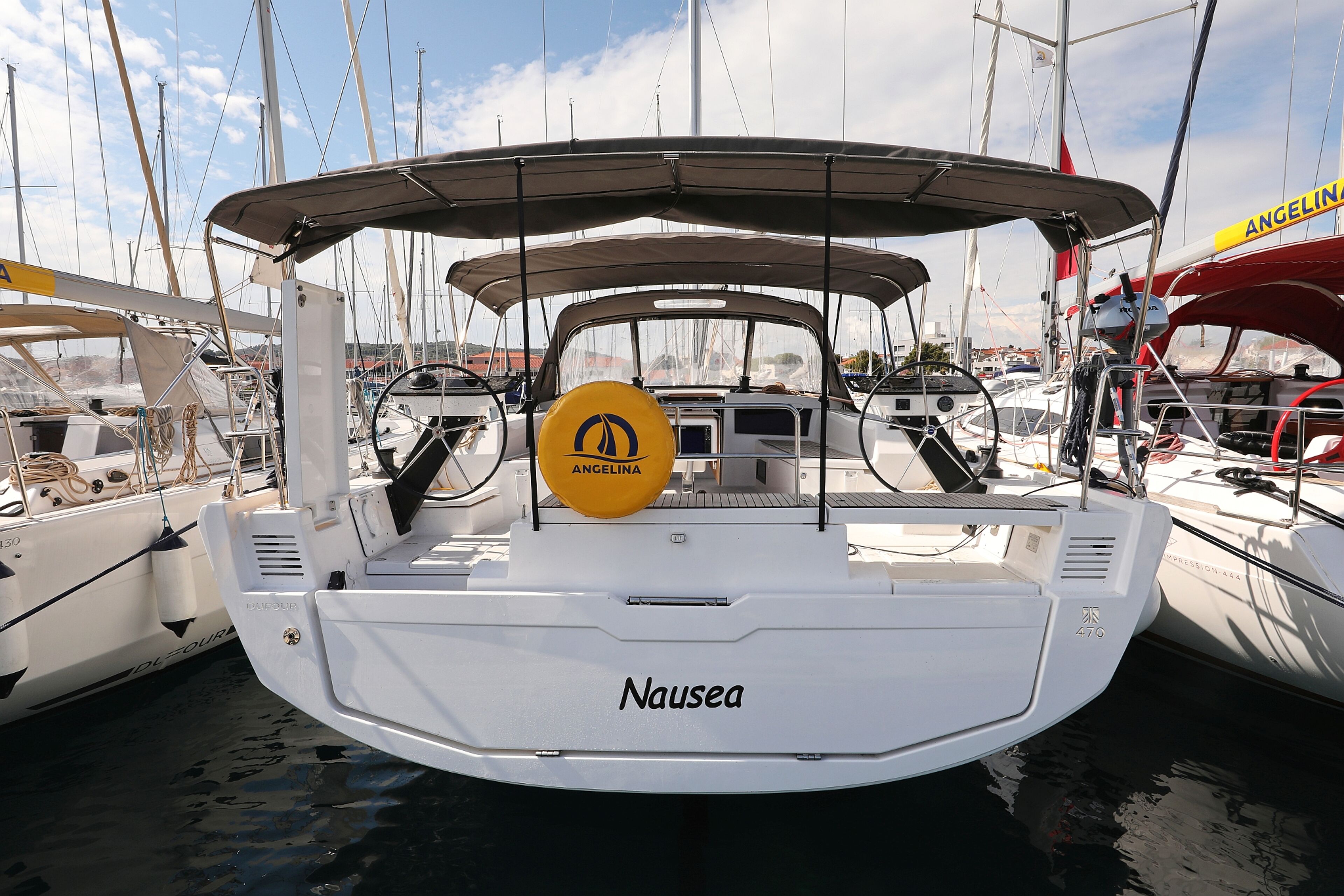 Dufour 470 - 5 cab. Nausea