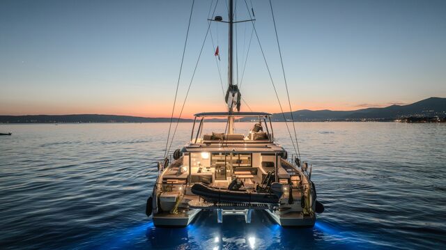 Lagoon 55 - 5 + 2 cab. Tri Wing