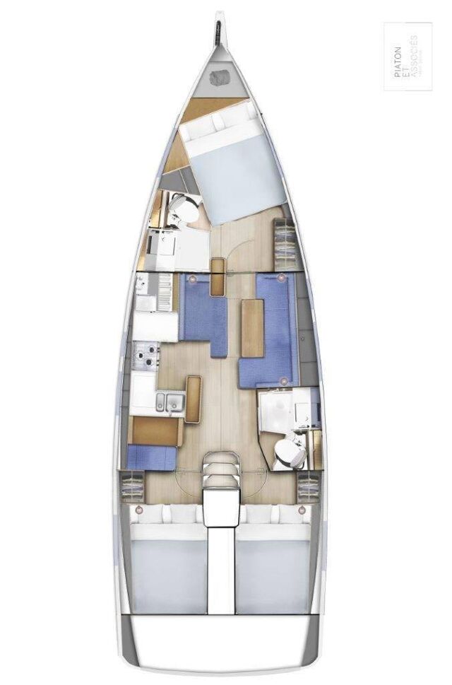 Sun Odyssey 410 - 3 cab. Oskar
