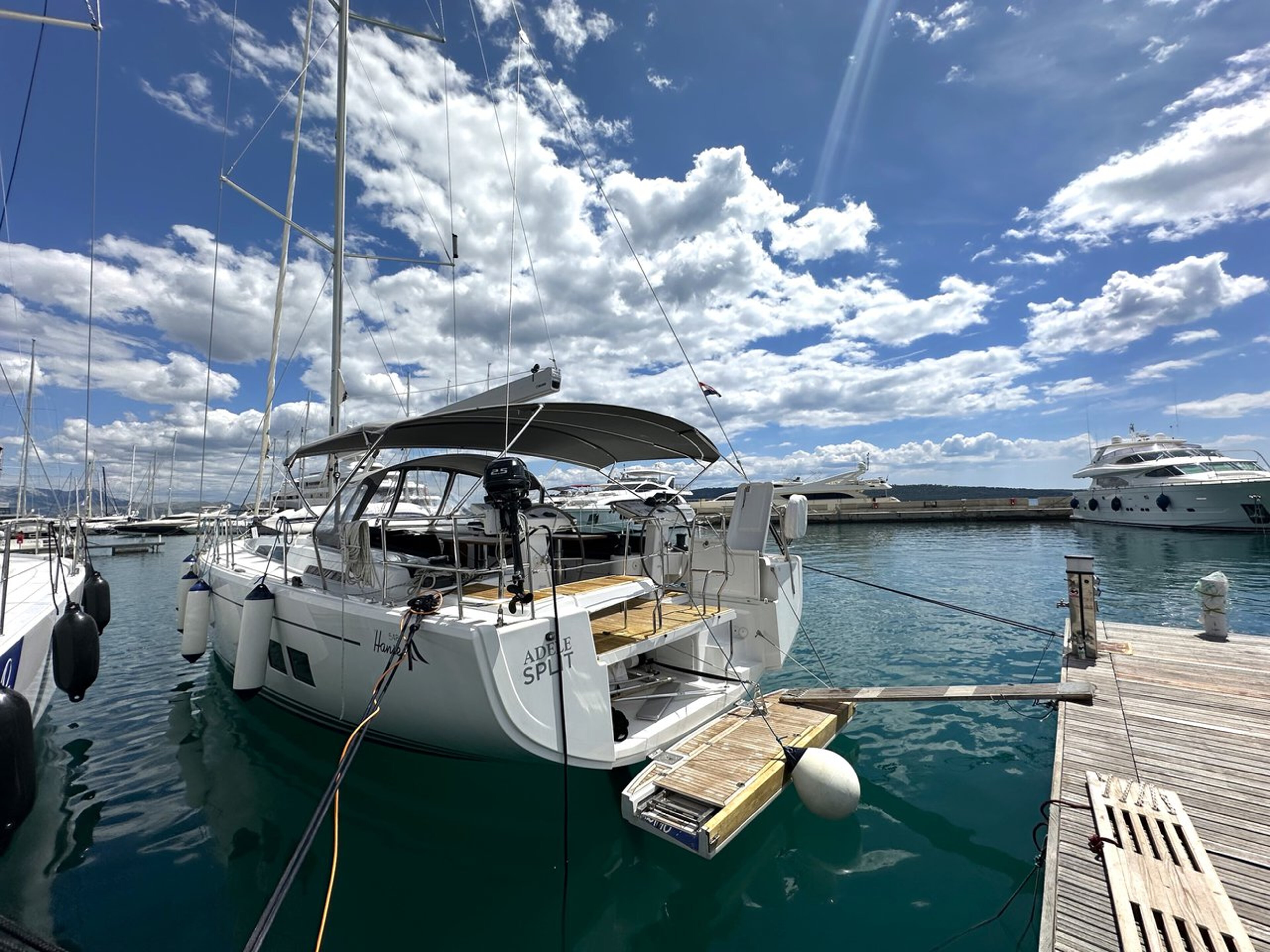 Hanse 548 - 5 + 1 cab. Adele