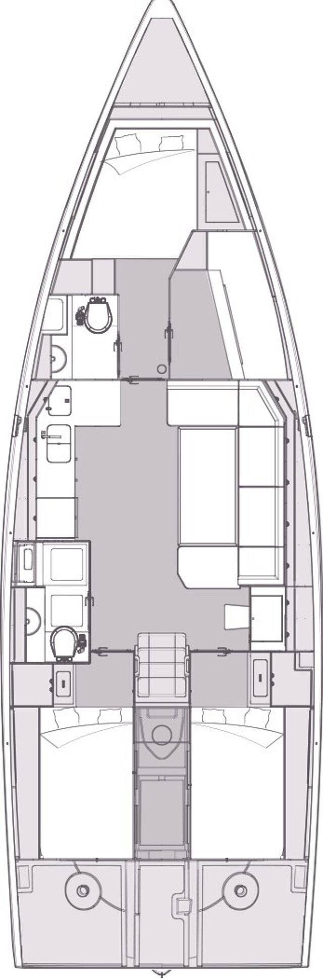 Elan Impression 43 - 4 cab. Nika